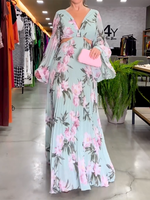 Robe d'Été Fiona I Col en V Ultra Branchée